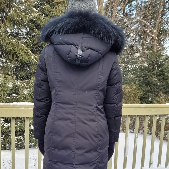 RUDSAK Black Puffer Jacket with Fur Hood - Picture 2 of 13